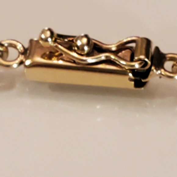 Vintage Italian 14k Gold Braided Bracelet - Picture 10 of 10